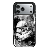 Star Wars Stormtrooper Portrait Bump Phone Case for Apple iPhone