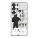 Star Wars Stormtrooper Quadratic Clear Phone Case for Samsung Galaxy