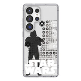 Star Wars Stormtrooper Quadratic Clear Phone Case for Samsung Galaxy