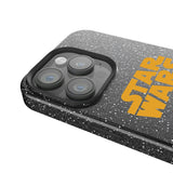 Star Wars: The Mandalorian Din Djarin Color Block Black Bling Phone Case for Apple iPhone