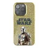 Star Wars: The Mandalorian Din Djarin Color Block Bling Phone Case for Apple iPhone