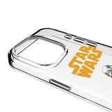 Star Wars: The Mandalorian Din Djarin Color Block Clear Phone Case for Apple iPhone