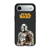 Star Wars: The Mandalorian Din Djarin Color Block MagSafe Compatible Phone Case for Apple iPhone