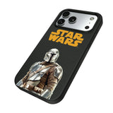 Star Wars: The Mandalorian Din Djarin Color Block MagSafe Compatible Phone Case for Apple iPhone