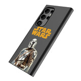 Star Wars: The Mandalorian Din Djarin Color Block MagSafe Compatible Phone Case for Samsung Galaxy
