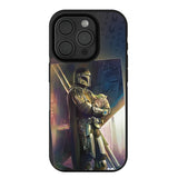 Star Wars: The Mandalorian Din Djarin Portrait Bump Phone Case for Apple iPhone