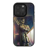 Star Wars: The Mandalorian Din Djarin Portrait Bump Phone Case for Apple iPhone