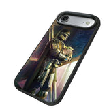 Star Wars: The Mandalorian Din Djarin Portrait Bump Phone Case for Apple iPhone