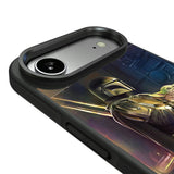 Star Wars: The Mandalorian Din Djarin Portrait Bump Phone Case for Apple iPhone