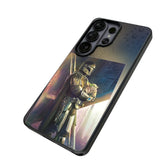 Star Wars: The Mandalorian Din Djarin Portrait MagSafe Compatible Phone Case for Samsung Galaxy