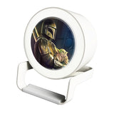 Star Wars: The Mandalorian Din Djarin Portrait Night Light Charger and Bluetooth Speaker
