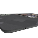 Star Wars: The Mandalorian Grogu and Din Djarin Color Block 15-Watt Wireless Charger and Mouse Pad