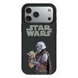 Star Wars: The Mandalorian Grogu and Din Djarin Color Block MagSafe Compatible Phone Case for Apple iPhone