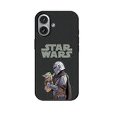 Star Wars: The Mandalorian Grogu and Din Djarin Color Block MagSafe Compatible Phone Case for Apple iPhone