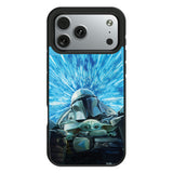 Star Wars: The Mandalorian Grogu and Din Djarin Portrait Bump Phone Case for Apple iPhone