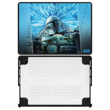 Star Wars: The Mandalorian Grogu and Din Djarin Portrait Laptop Case for Apple MacBook