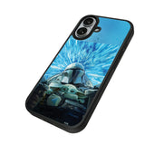 Star Wars: The Mandalorian Grogu and Din Djarin Portrait MagSafe Compatible Phone Case for Apple iPhone