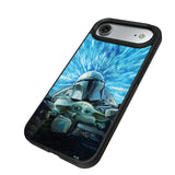 Star Wars: The Mandalorian Grogu and Din Djarin Portrait MagSafe Compatible Phone Case for Apple iPhone