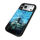 Star Wars: The Mandalorian Grogu and Din Djarin Portrait MagSafe Compatible Phone Case for Apple iPhone