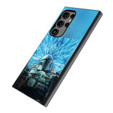 Star Wars: The Mandalorian Grogu and Din Djarin Portrait MagSafe Compatible Phone Case for Samsung Galaxy