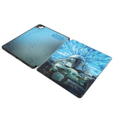Star Wars: The Mandalorian Grogu and Din Djarin Portrait Tablet Case for Apple iPad