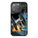 Star Wars TIE Fighter Portrait Black Bling Phone Case for Apple iPhone