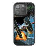 Star Wars TIE Fighter Portrait Black Bling Phone Case for Apple iPhone