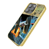 Star Wars TIE Fighter Portrait Bling Phone Case for Apple iPhone