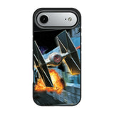 Star Wars TIE Fighter Portrait Bump Phone Case for Apple iPhone
