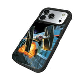 Star Wars TIE Fighter Portrait Bump Phone Case for Apple iPhone