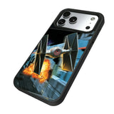 Star Wars TIE Fighter Portrait Bump Phone Case for Apple iPhone