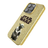 Star Wars Yoda Color Block Bling Phone Case for Apple iPhone