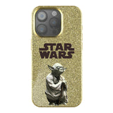 Star Wars Yoda Color Block Bling Phone Case for Apple iPhone