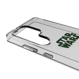 Star Wars Yoda Color Block Clear Phone Case for Samsung Galaxy