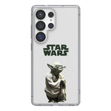 Star Wars Yoda Color Block Clear Phone Case for Samsung Galaxy