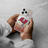Tampa Bay Buccaneers Confetti Glitter Phone Case for Apple iPhone