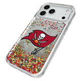 Tampa Bay Buccaneers Confetti Glitter Phone Case for Apple iPhone