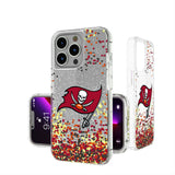 Tampa Bay Buccaneers Confetti Glitter Phone Case for Apple iPhone