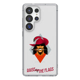 Tampa Bay Buccaneers Deco Clear Phone Case for Samsung Galaxy