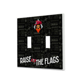 Tampa Bay Buccaneers Deco Hidden-Screw Light Switch Plate