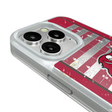 Tampa Bay Buccaneers Field Glitter Phone Case for Apple iPhone