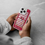 Tampa Bay Buccaneers Field Glitter Phone Case for Apple iPhone