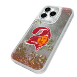 Tampa Bay Buccaneers Historic Collection Linen Glitter Phone Case for Apple iPhone