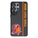 Tampa Bay Buccaneers Historic Collection Personalized Sidebard MagSafe Compatible Phone Case for Samsung Galaxy
