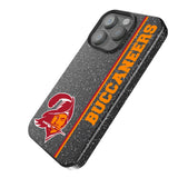 Tampa Bay Buccaneers Historic Collection Sidebar Black Bling Phone Case for Apple iPhone