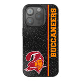Tampa Bay Buccaneers Historic Collection Sidebar Black Bling Phone Case for Apple iPhone