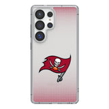 Tampa Bay Buccaneers Linen Clear Phone Case for Samsung Galaxy