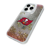 Tampa Bay Buccaneers Linen Glitter Phone Case for Apple iPhone