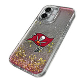 Tampa Bay Buccaneers Linen Glitter Phone Case for Apple iPhone