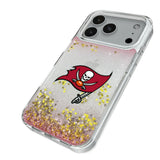 Tampa Bay Buccaneers Linen Glitter Phone Case for Apple iPhone